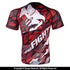 Venum-Tecmo Grappling Short Sleeve Rashguard - Red-2
